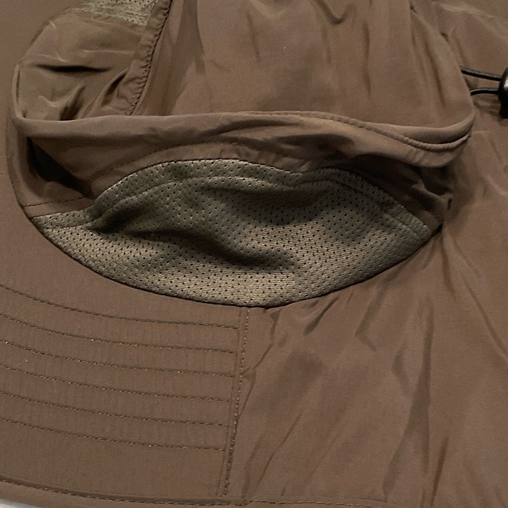 Brown Wide Brim Sun Hat - Picture 6 of 7